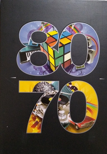 Música Décadas Del : 50 - 60 - 70 - 80 Álbum Con 8 Cd Nuevo