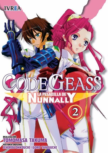 Manga Code Geass La Pesadilla De Nunnally Tomo 02 - Ivrea