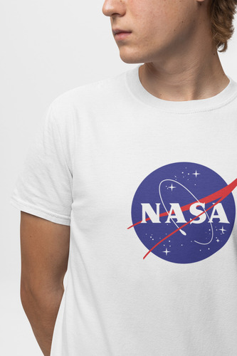 Playera Logo Nasa Espacio