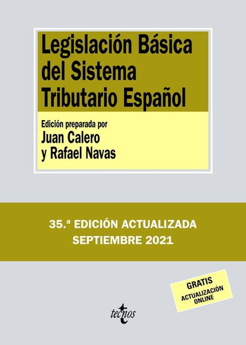 Legislacion Basica Del Sistema Tributario Espaãâol, De Editorial Tecnos. Editorial Tecnos, Tapa Blanda En Español