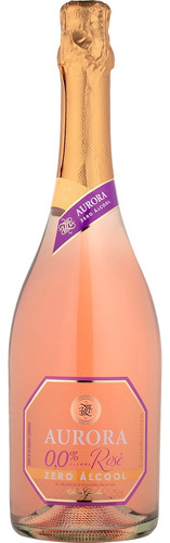Espumante Aurora Rose Zero Alcool Adoçado 750mlAurora adega Aurora 750 ml