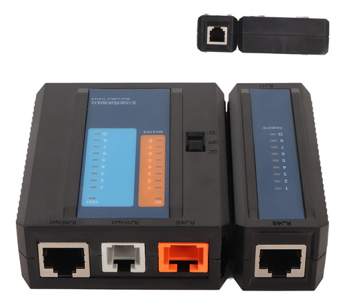 Testador De Cabo De Rede Rj45 Rj11 8p 6p 4p Led De Diagnósti