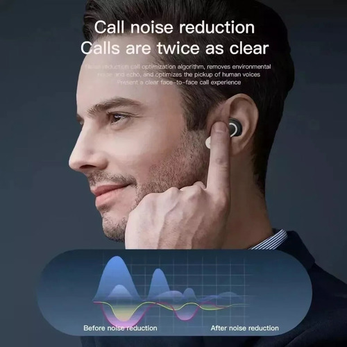 Auriculares Bluetooth Con Cancelación De Ruido Y Pantalla