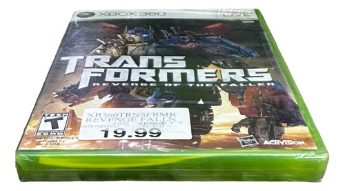 Transformers: Revenge Of The Fallen Xbox 360- Sellado (Usado)