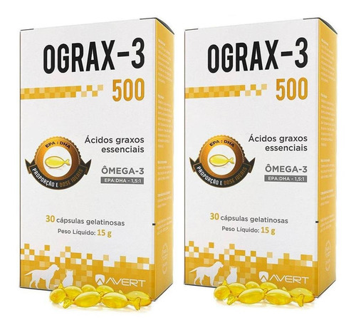 Combo 2un Ograx-3 500 - Avert