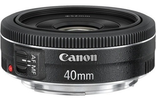 Imagem 1 de 3 de Mlb - Lente Canon Ef 40mm F/2.8 Stm* - Mlb1839334836