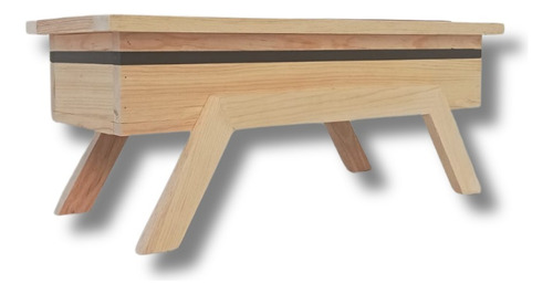 Macetero Maceta De Madera Con Inserto De Plástico 72 Cm