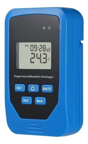 Lazhu Usb Data Logger Humidity Temperature Date Fs