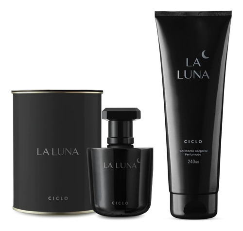 Kit La Luna Colônia Lata + Hidratante -  Ciclo