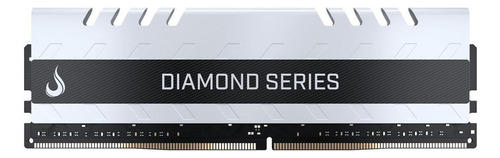 Memória RAM Diamond Series color branco  8GB 1 Rise Mode RM-D4-8G-2400DW