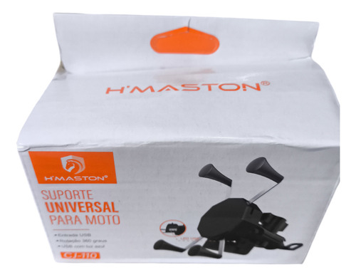 Suporte Celular Motocicleta Com Carregador Universal Usb