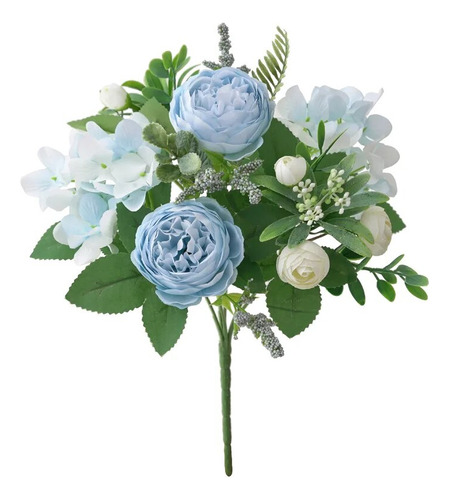 Blue Bouquets, Bosque De Flores Artificiales, Hortensia, Peo