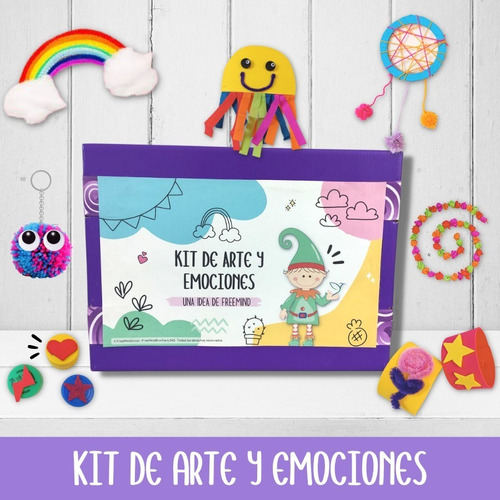 Kit De Manualidades Arte Y Emociones - Caja Grande 