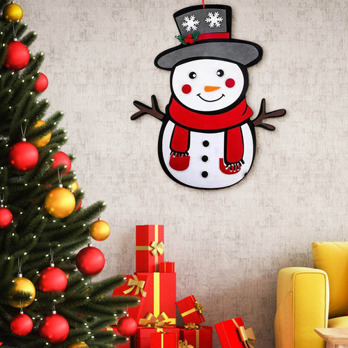 Colgante De Muñeco De Nieve Navideño R Diy Change 1635