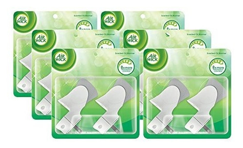 Aceite Perfumado Cálido Plugin Ambientador, Pack De 6 (6 X 2