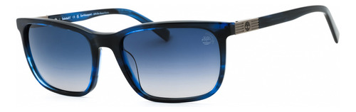 Timberland, Lentes De Sol, TB9318 Blue/Smoke Polarizado