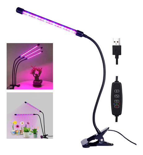* Lámpara Led For 1 Tubo