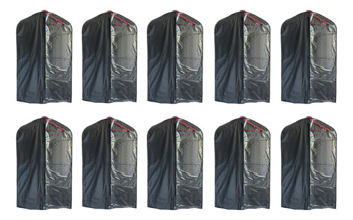 Pack De 10 Portatrajes Funda Para Ropa Cubre Polvo 106x60cm