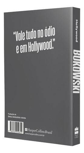 Hollywood, de Charles Bukowski. Editora HarperCollins, capa mole, edição 1 em português, 2023