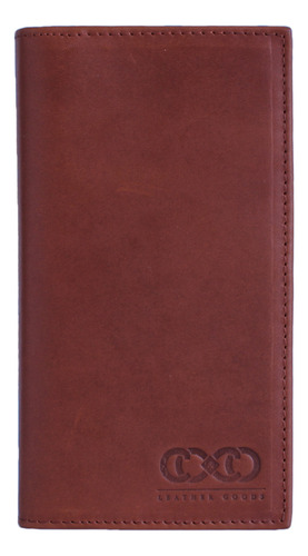 Cartera Larga Piel Original Monedero Tarjetas De Lujo Hombre