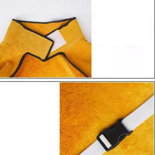 Delantal De Soldadura Con Mangas, Chaqueta De Longitud 85cm