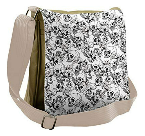 Bolso De Mensajero - Ambesonne Celebration Bag, Sketch Dead 