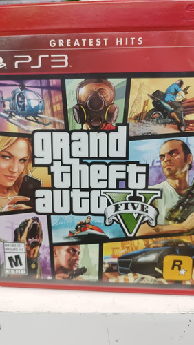 Grand Theft Auto V Greatest Hits Para Ps3 Original Físico 