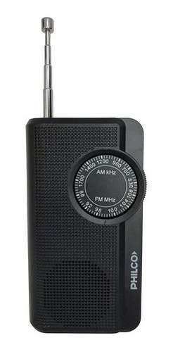 Imagen 1 de 6 de Radio Portatil Fm Am Dial Philco De Bolsillo Analogica
