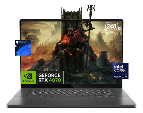 Asus Rog Zephyrus G16 240hz Oled Ultra-9 Rtx4070 16gb Gris