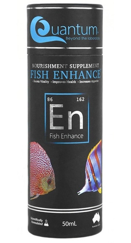 Vitaminas Con Ajo Peces Fish Enhance 50ml Quantum Acuario