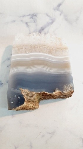 Piedra Agata Sanacion Reiki Gemoterapia Pieza Muy Linda
