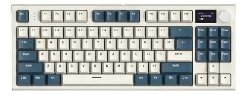 Teclado Mecánico Attack Shark Inalámbrico K86 Tkl Smart Tft