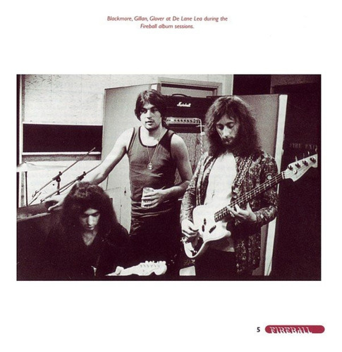 Deep Purple Cd: Fireball 25th Anniversary Edition ( U. E. ) Estándar