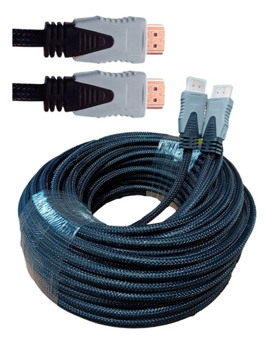 Cable Hdmi Largo 15mts Enmallado Reforzado - 15mts Hdmi 