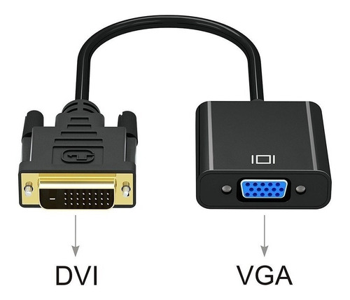 Adaptador Conversor Activo Dvi 24+1 A Vga - Factura A / B