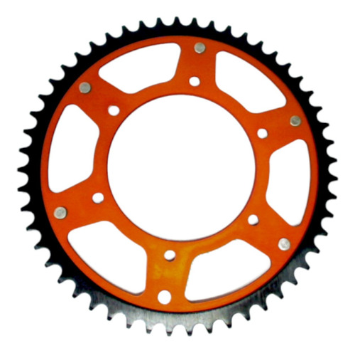 Piñon Trasero Naranja 48t Ktm Original 