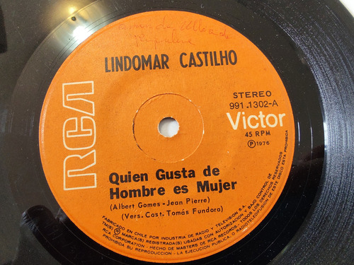 Vinilo Single De Lindomar Castilho Camas Separadas(c19-i215 (Usado)
