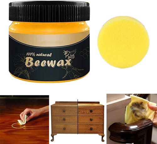2 Piezas De Cera De Abejas Eelhoe Furniture Pulida Con Mulo