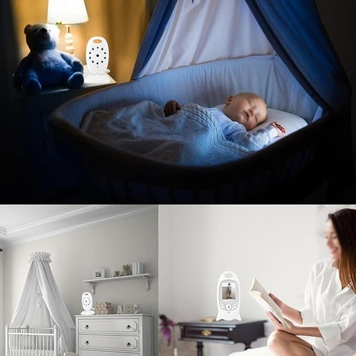 Monitor De Bebes Camara Con Microfono Y Vision Nocturna