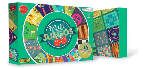 Juego De Mesa Multijuegos 15 En 1 Royal Flaber