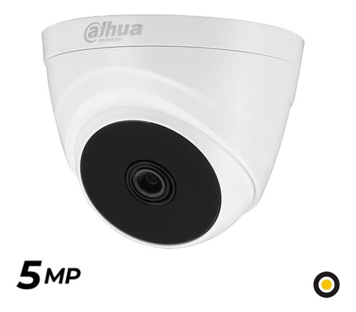 Camara Cctv 5mp Fullhd Dahua Domo Seguridad Gran Angular Cvi