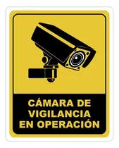 Comprar Señalamientos A Seguridad Protección Civil Calibre 40 Color Camara Vigilancia