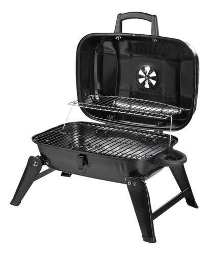 Parrilla Portátil A Carbón 59x33x37cm Bighouse