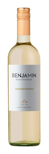 Vinho Argentino Benjamin Nieto Chardonnay 750ml