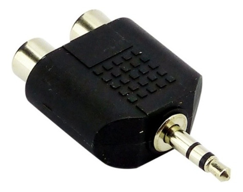 Adaptador 2 Rca A Plug 3,5mm