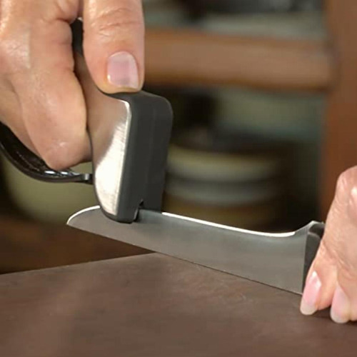 Accusharp 040c Afilador Para Cuchillos Y Herramientas Color Plata