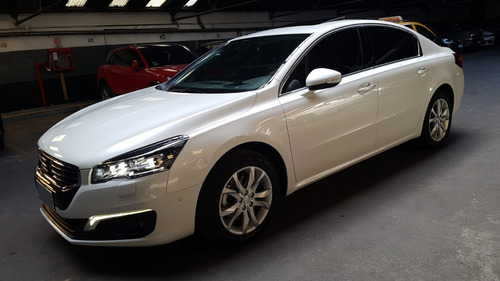 Imagen 5 de 15 de Peugeot 508 2018 1.6 Thp Feline 163cv Blanco Techo Cuero Aut