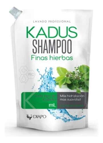 Shampoo Líquido Kadus Finas Hierbas 900 Ml.
