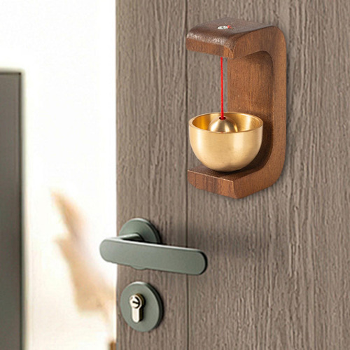Timbre De Puerta Para , Timbre De Madera De Estilo Forma C