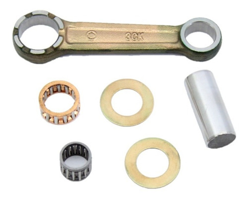 Kit Biela Completa Mobilete Motor 75cc Bikelete Pino 16mm